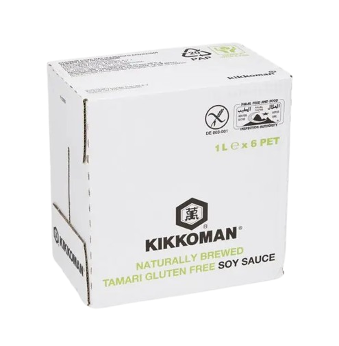 Kikkoman Tamari Gluten Free Shoyu (6x1L)