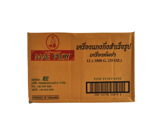 Mae Ploy Tom Yum Paste (12x1kg)