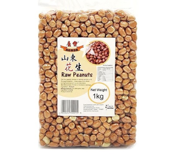 Honor Raw Peanuts (10x1kg) (209A) Skin On