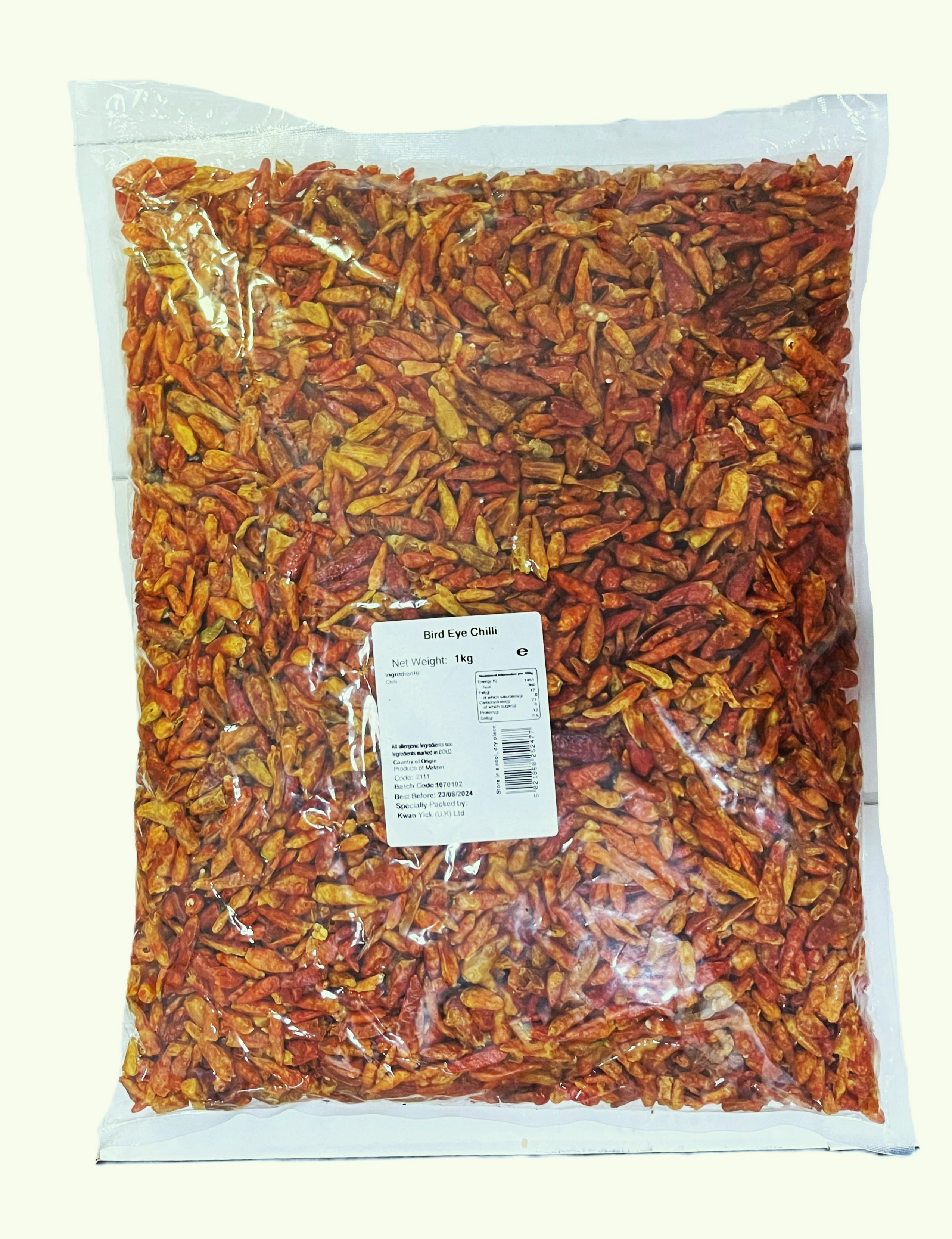 Kwan Yick Birdeye Chilli (10x1kg)