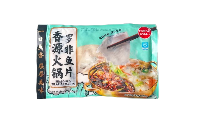 Freshasia Seasoned Tilapia Fillets (250g)