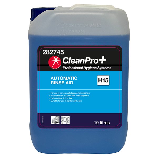 H15 CP+ Auto Dishwash Rinse Aid (10L)